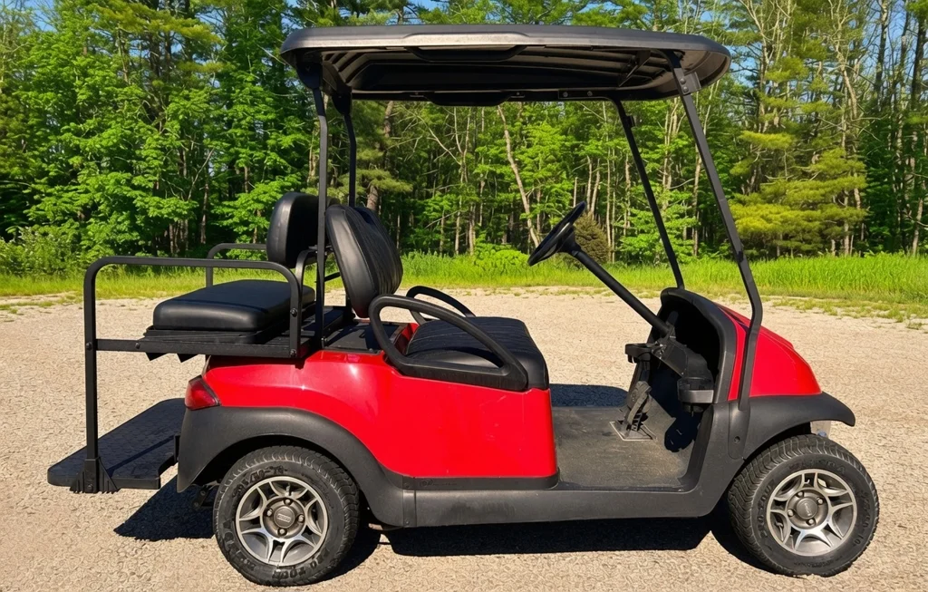 2018 Club Car End of Summer special! Like new NRTG Fire Red Club photo 10