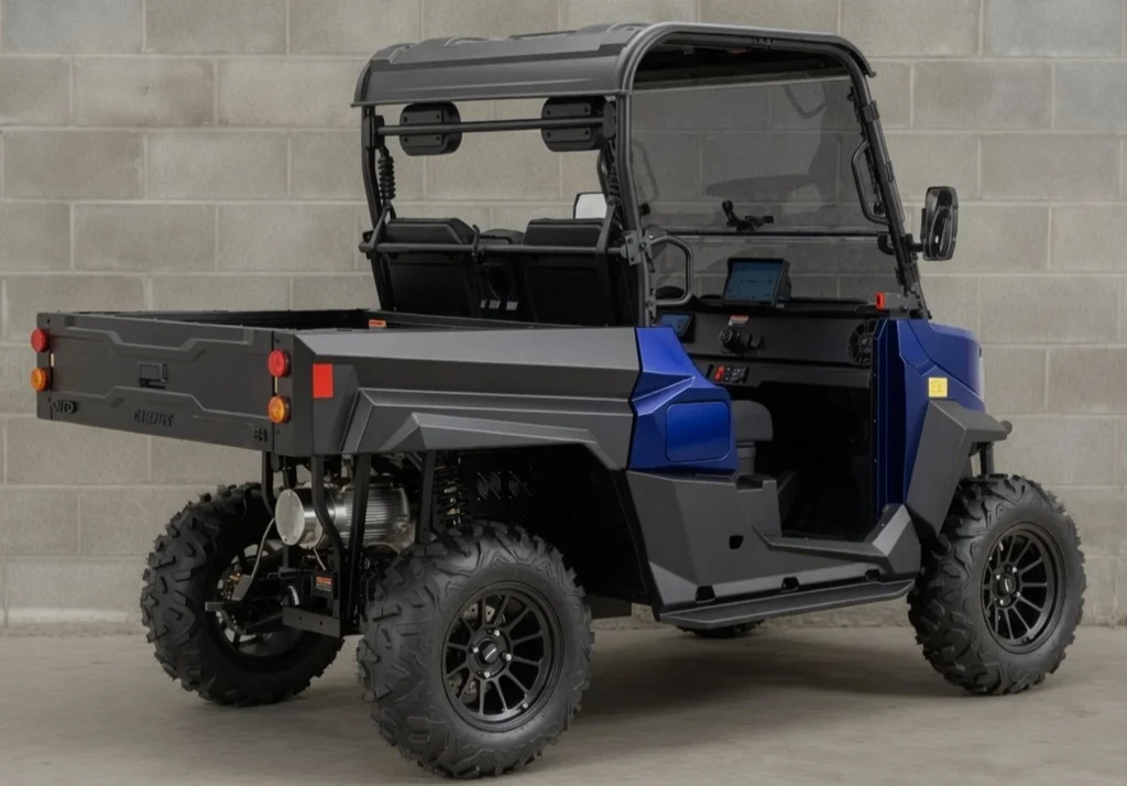 2026 Campus EV Model E1 4X4 72V Lithium Utility Vehicle Electric photo 4