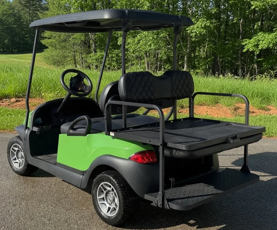 2018 Club Car End of Summer special! Like new NRTG Lime Green Cl photo 9
