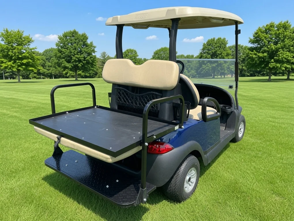 2018 Club Car End of Summer special! Like new NRTG Dark Blue Clu photo 5