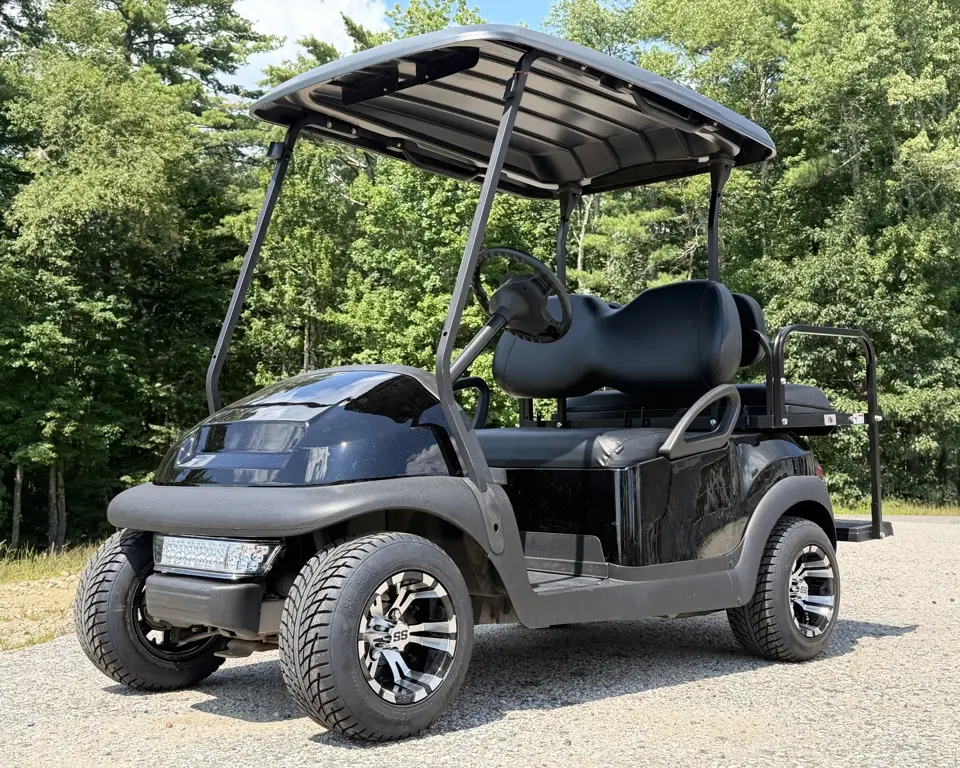 2018 Club Car End of Summer special! Like new RTG Triple Black C photo 3
