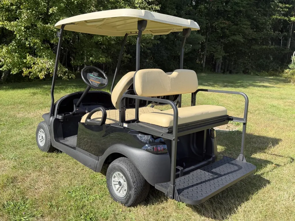 2018 Club Car Fall Special! Like New RTG Black Club Car Preceden photo 8