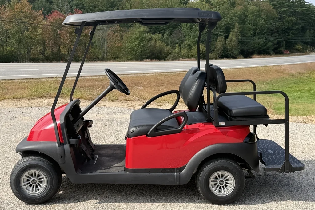 2018 Club Car End of Summer special! Like new RTG Red Club Car P photo 5