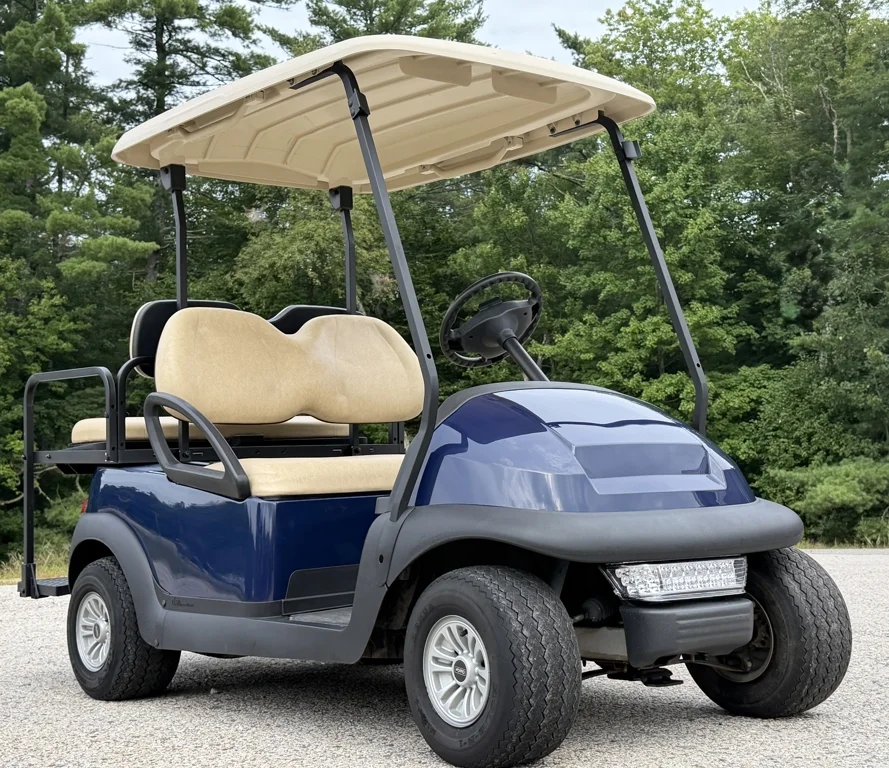 2018 Club Car End Of Summer Special! Like New Ready To Go! Navy photo 3