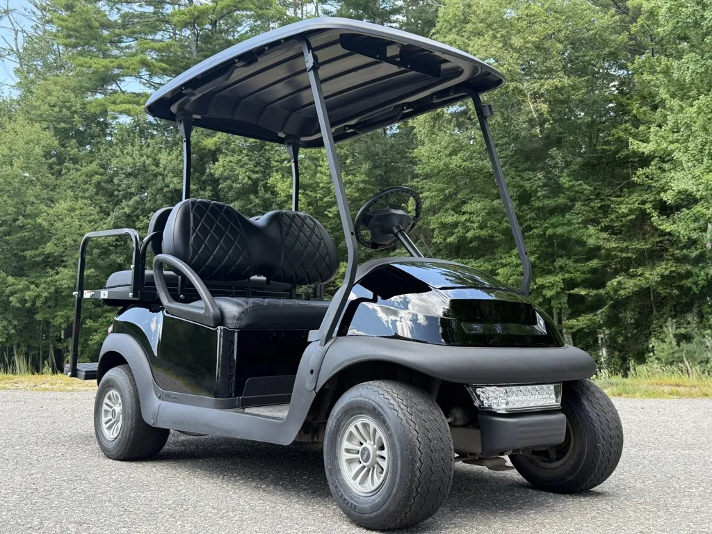 2018 Club Car End of Summer special! Like new NRTG Gloss Black C photo 2