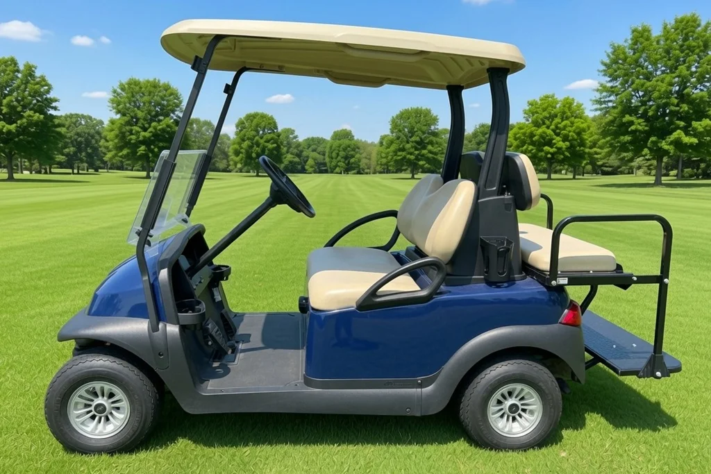 2018 Club Car End of Summer special! Like new NRTG Dark Blue Clu photo 6