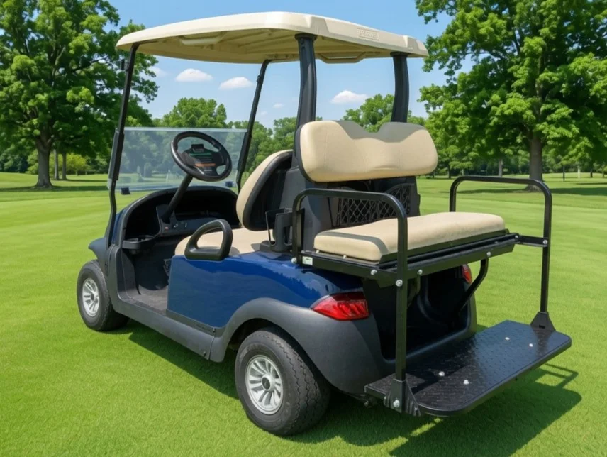 2018 Club Car End of Summer special! Like new NRTG Dark Blue Clu photo 9