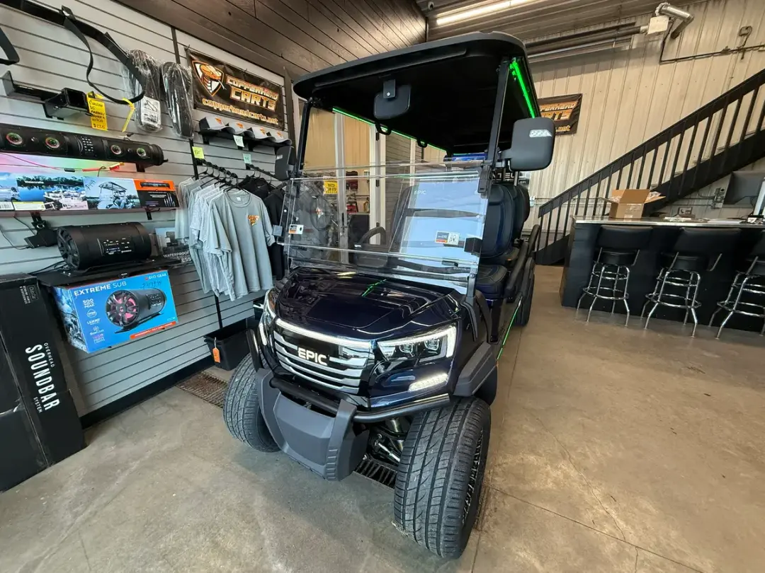2026 Epic Carts E60FX Metallic Midnight photo 1