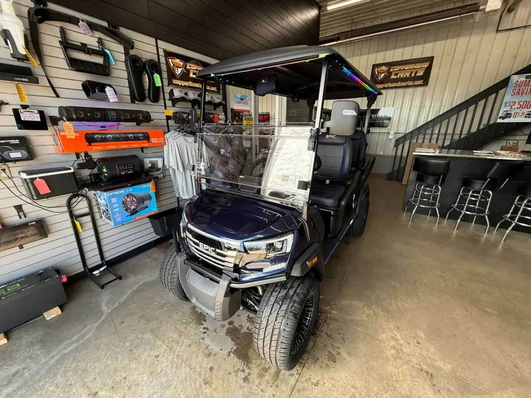 2026 Epic Carts E40FX Metallic Midnight photo 1