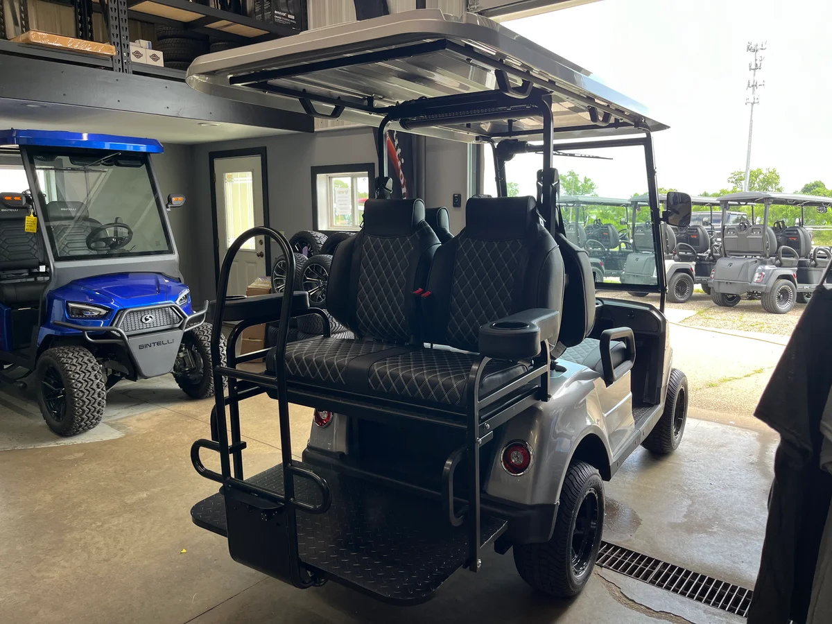 2025 Epic Carts E40 Metallic Silver photo 4