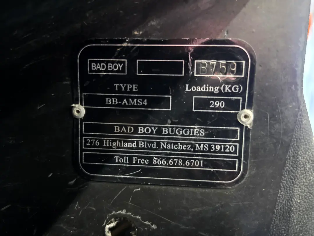 2005 Bad Boy Buggy AMS4 Base photo 15