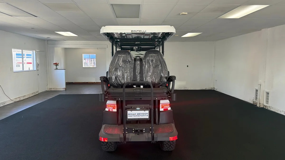 2026 Bintelli Beyond 6 SEATER LIFTED LOADED POWER STEERING SOUND BAR FULL LSV STREET LEGAL photo 4