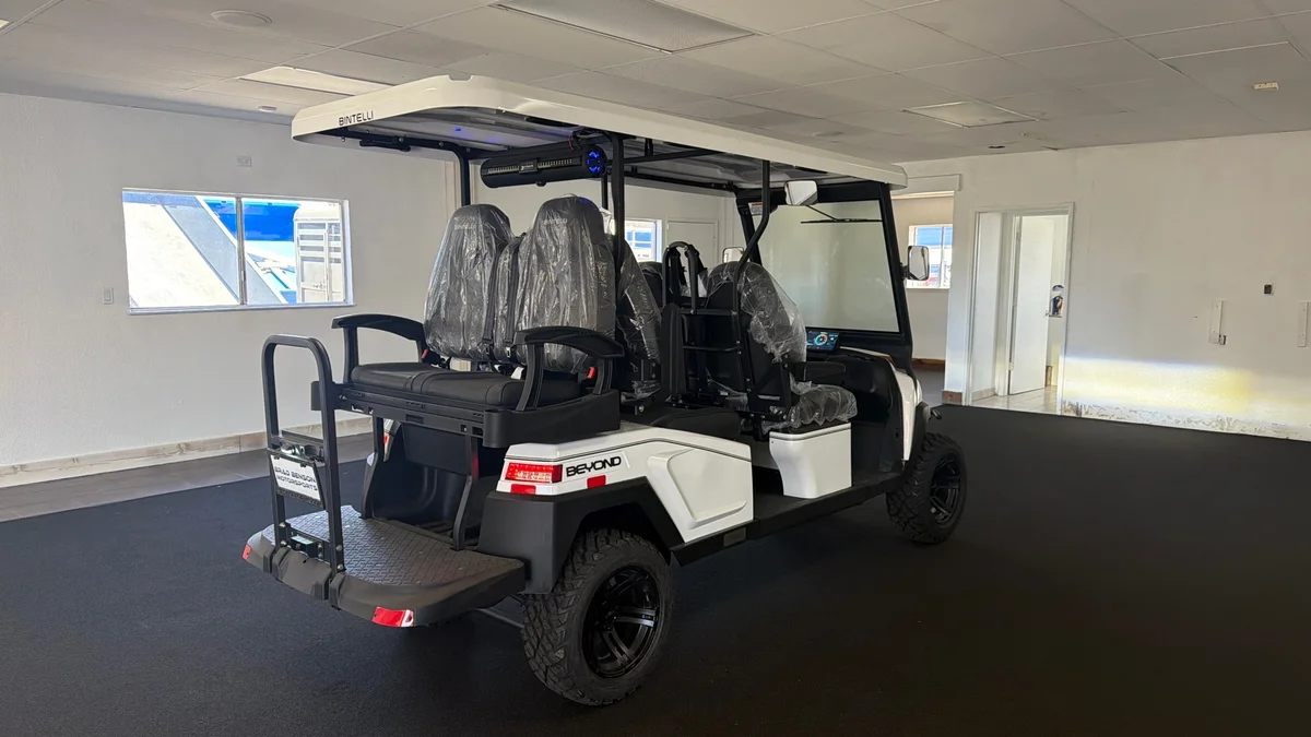2026 Bintelli Beyond 6 SEATER LIFTED LOADED POWER STEERING SOUND BAR FULL LSV STREET LEGAL photo 5