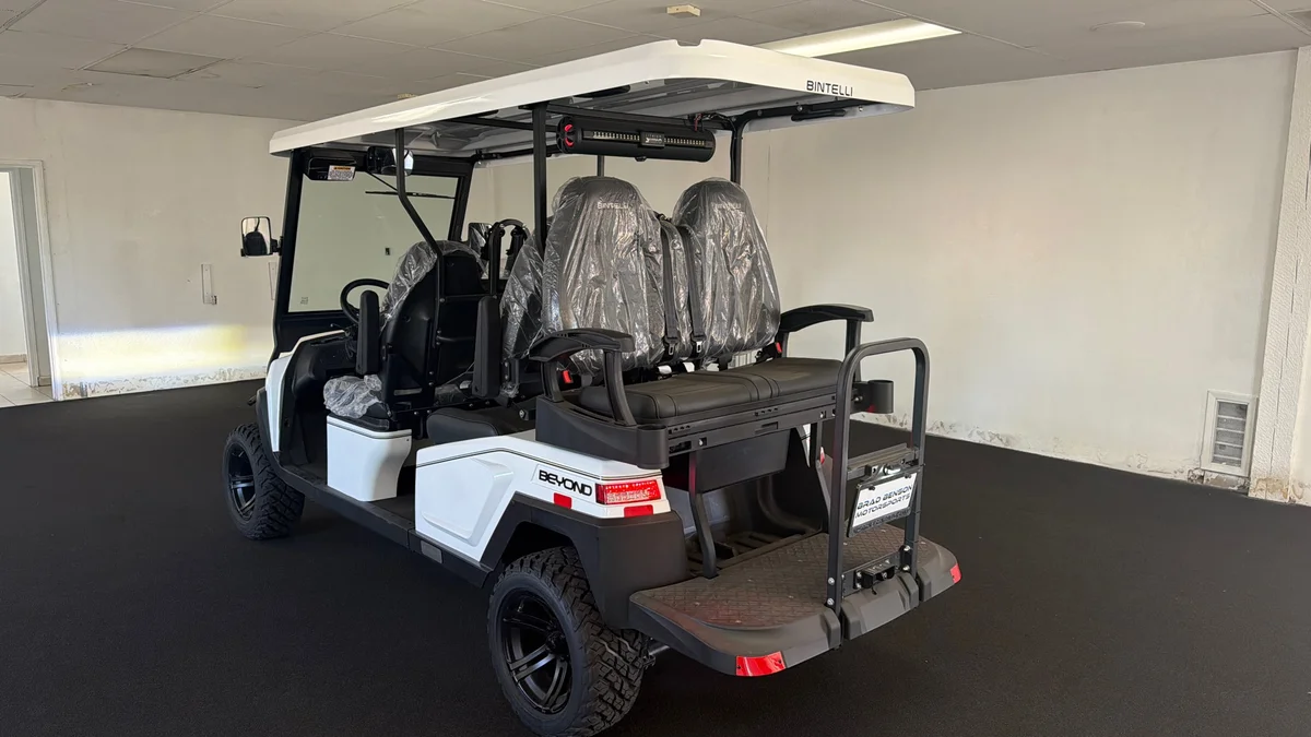 2026 Bintelli Beyond 6 SEATER LIFTED LOADED POWER STEERING SOUND BAR FULL LSV STREET LEGAL photo 3