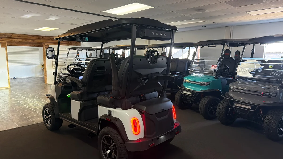 2027 TEKO Trophy TEKO TROPHY 4 SEATER FACING FORWARD LSV STREET LEGAL photo 3