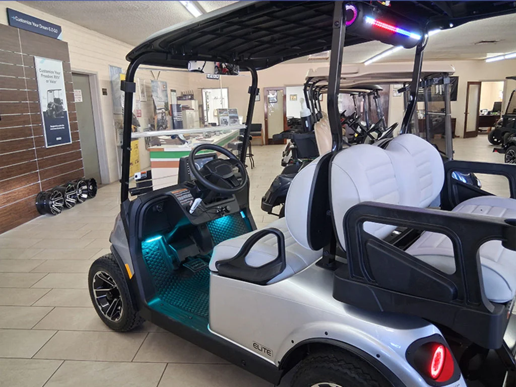 2026 E-Z-GO RXV 4 Touring ST Elite Lithium Platinum photo 9