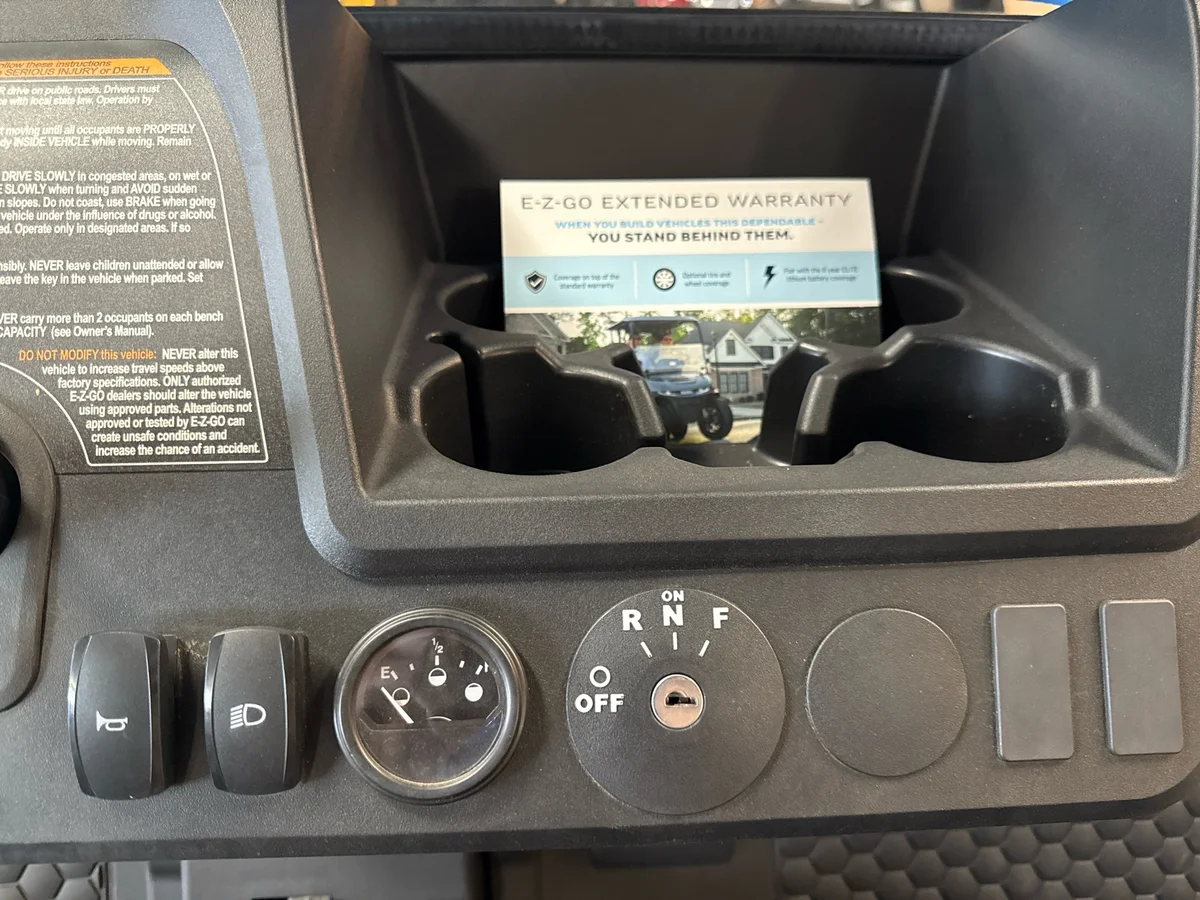2024 E-Z-GO Valor 48V Electric photo 7