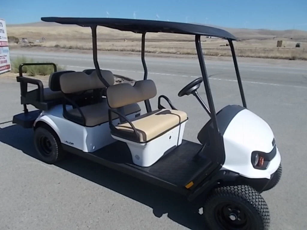 2026 E-Z-GO Express 6 Valor Connect 48V Bright White photo 5