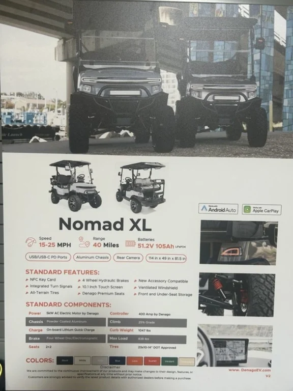 2026 Denago Nomad XL photo 7