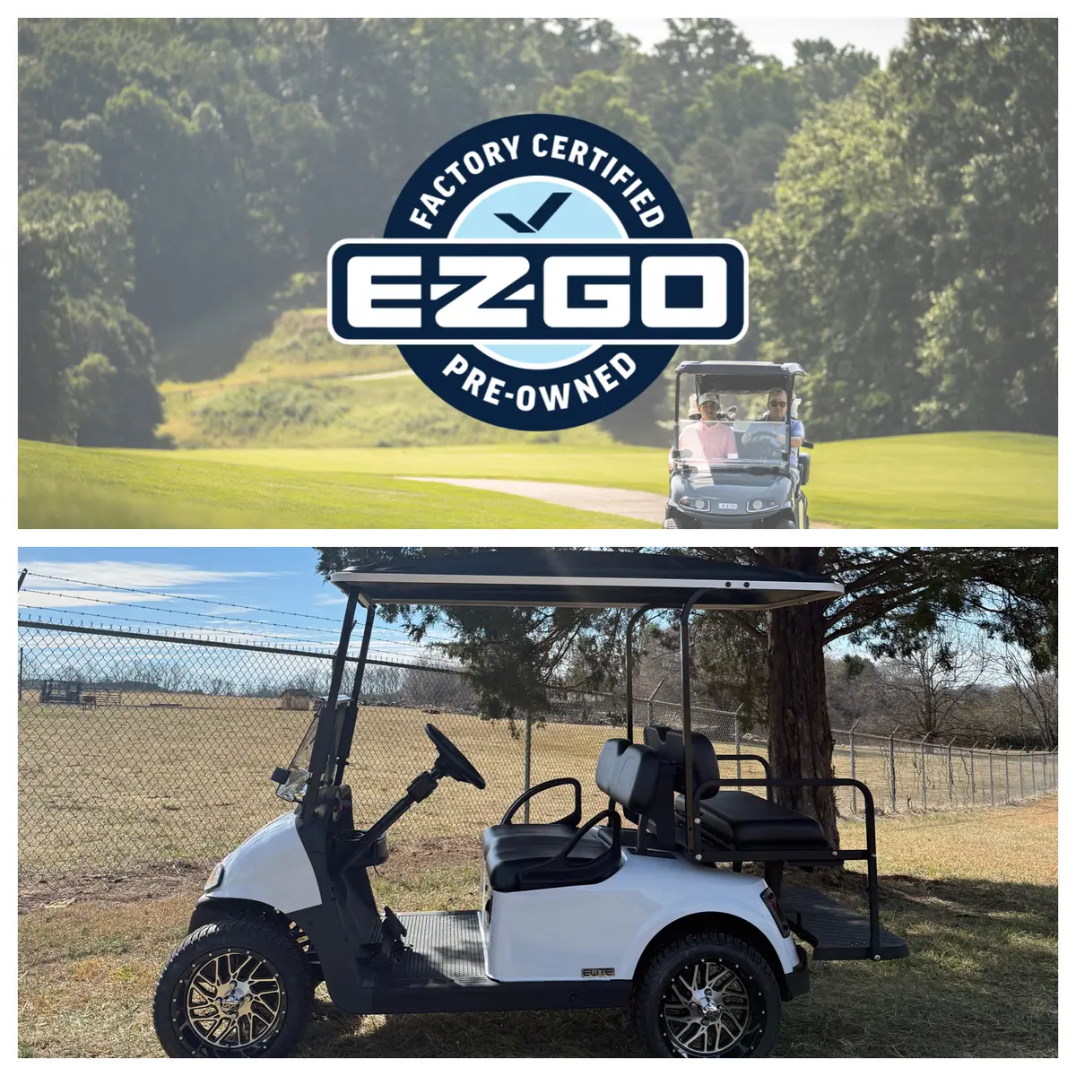 2020 E-Z-GO RXV ELiTE Lithium photo 2