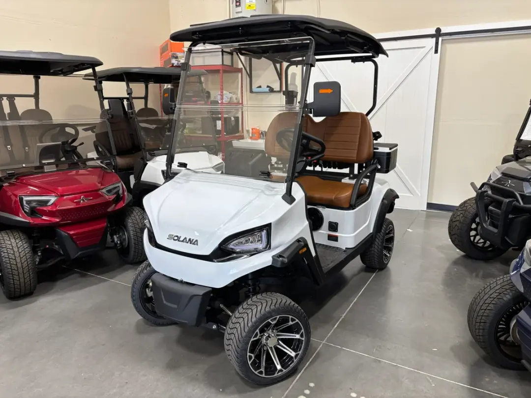 2026 Solana G 2 Seater Golf Cart Golf Course Ready photo 1