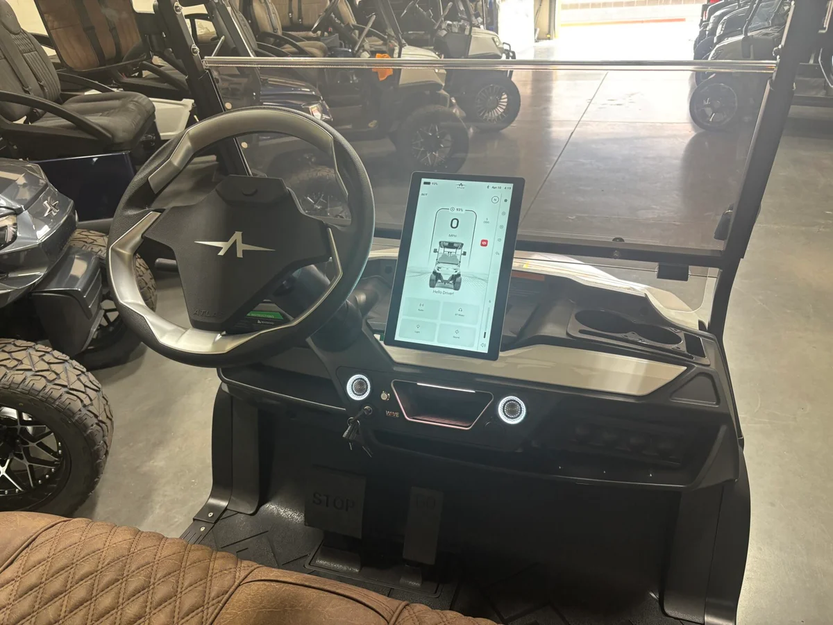 2026 Atlas 2P W105 Passenger Golf Cart With Apple Car Play photo 6
