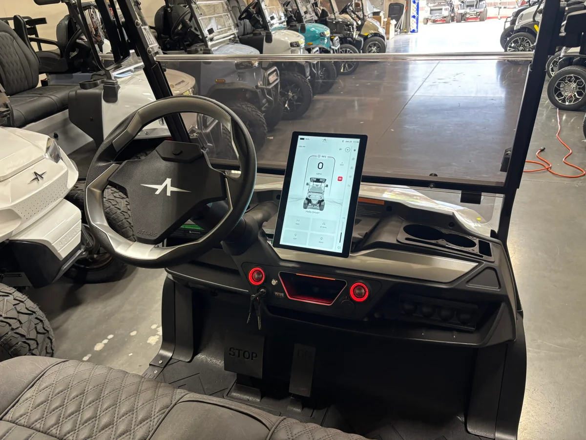 2026 Atlas 2P W105 Carts 2 Passenger With Apple Car Play photo 5