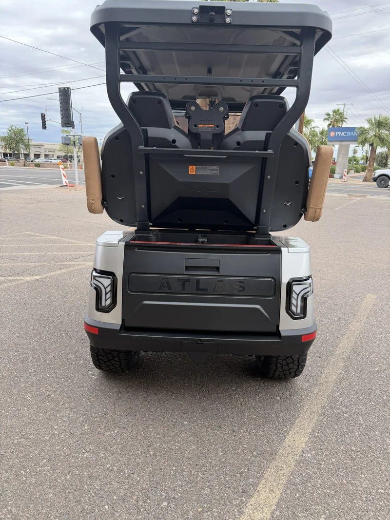 2026 Atlas One Power Seats, Foldable Back Seat, Dual Ice Chests and Multifunction Rear Storage! photo 8