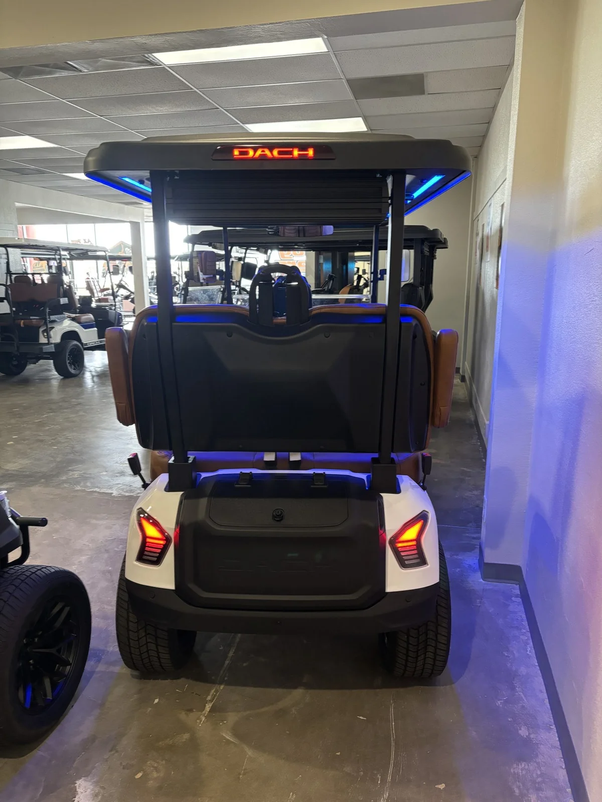 2025 DACH Apollo Electric Golf Cart 72Volt Lithium Cruise Control 4 Passenger photo 5