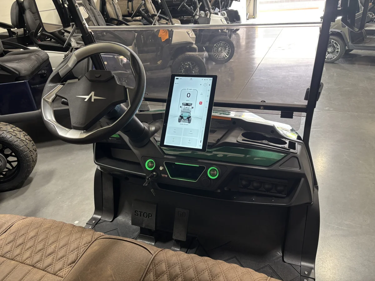 2026 Atlas 2P W105 Passenger Golf Cart With Apple Car Play photo 6