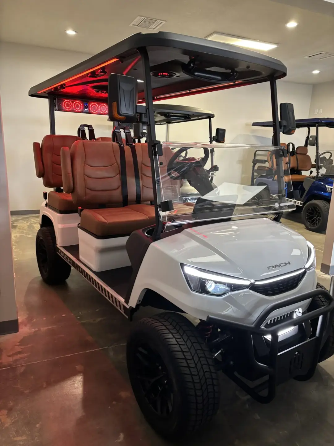 2025 DACH Apollo Electric Golf Cart 72Volt Lithium Cruise Control 4 Passenger photo 1