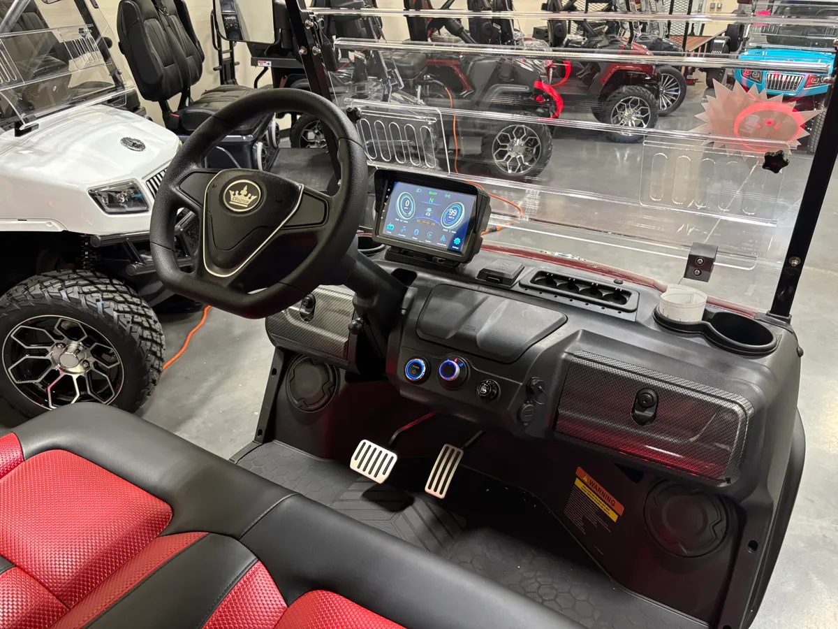 2025 Evolution D5 Ranger 4 Plus... Electric Golf Cart With Apple Car Play!! photo 6