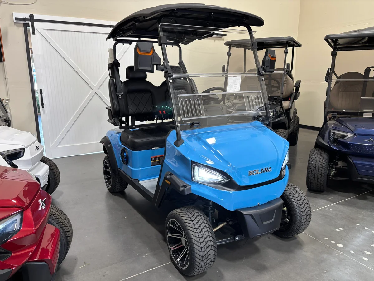 2026 Solana G 2 Seater Golf Cart Golf Course Ready photo 2