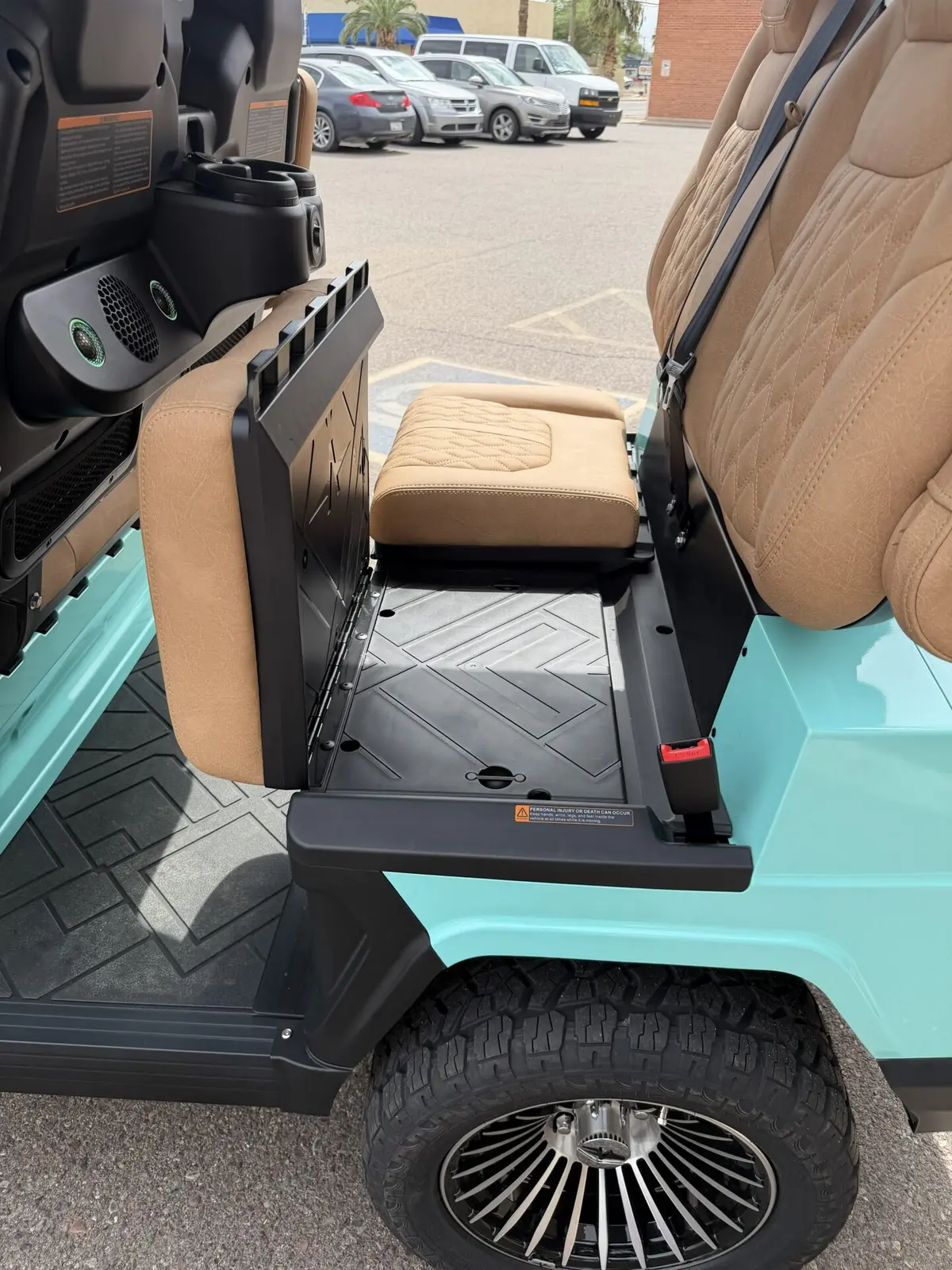 2026 Atlas One Power Seats, Foldable Back Seat, Dual Ice Chests and Golf Bag Attachment! photo 8