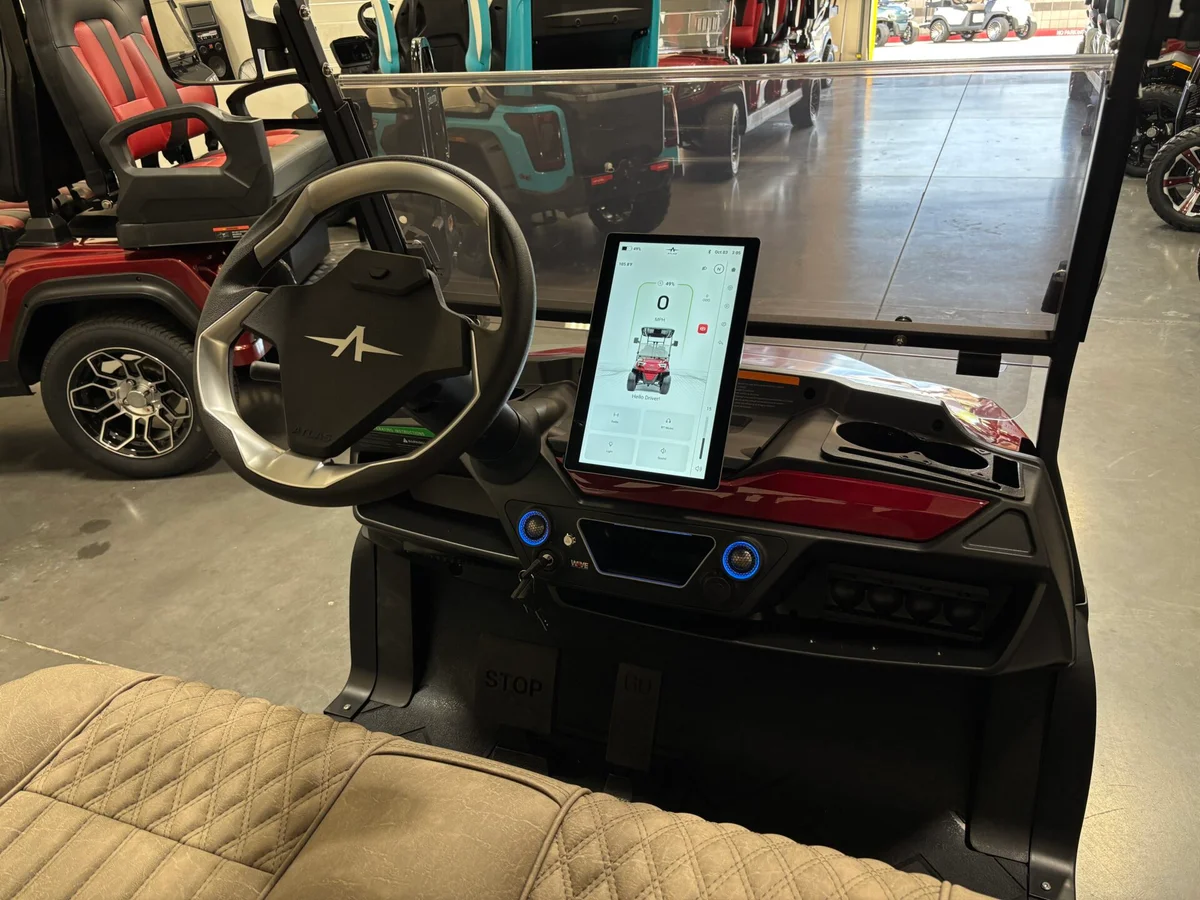 2026 Atlas 2P W105 Passenger Golf Cart With Apple Car Play photo 5