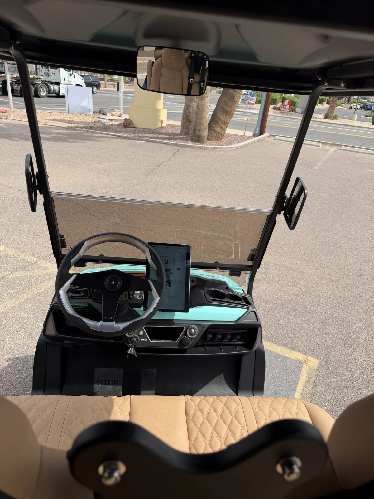 2026 Atlas One Power Seats, Foldable Back Seat, Dual Ice Chests and Golf Bag Attachment! photo 7