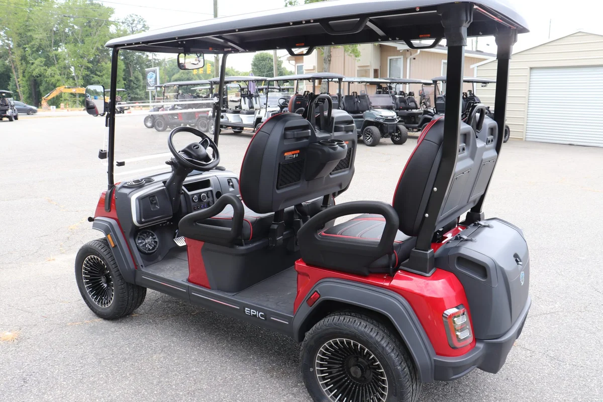2026 Epic Carts E40FX Red photo 6