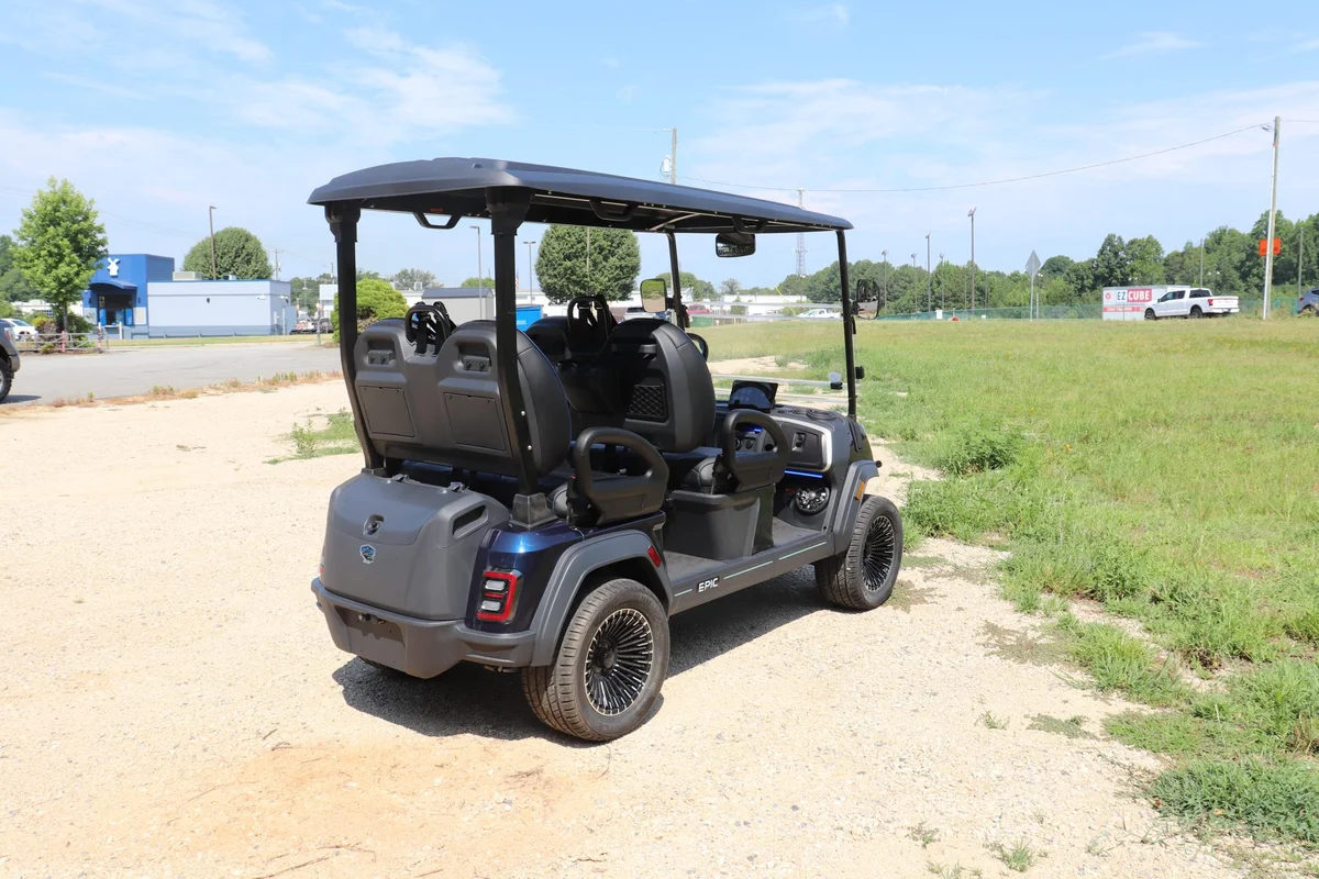 2026 Epic Carts E40FX Midnight Blue photo 4