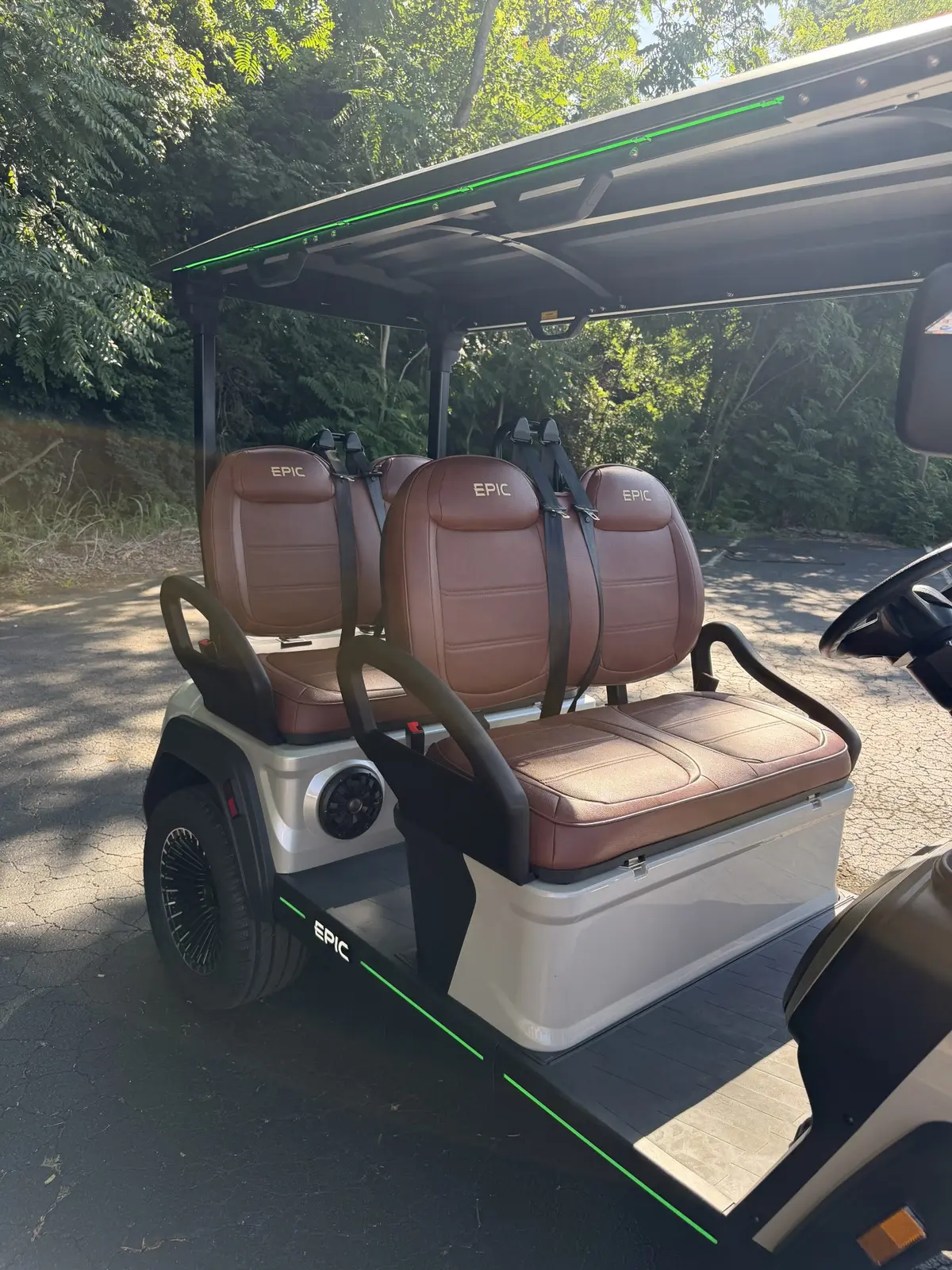 2026 Epic Carts E40FX Wonderful White photo 11