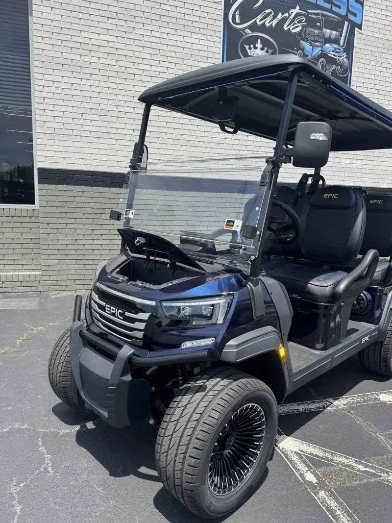 2026 Epic Carts E40FX Midnight Blue photo 2