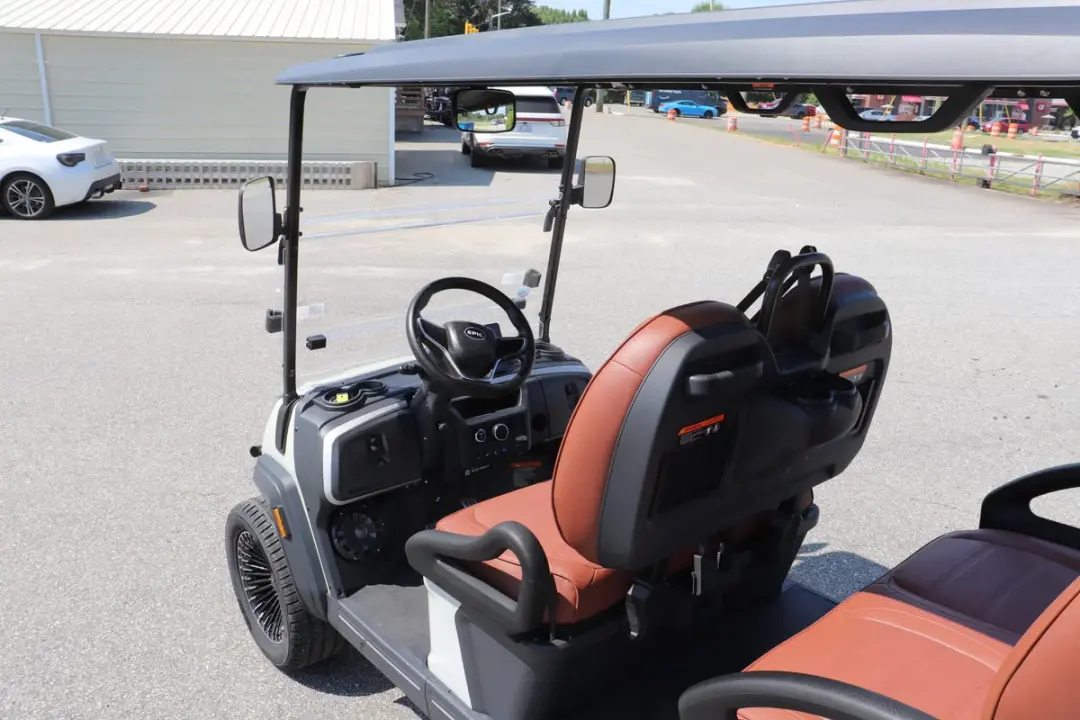 2026 Epic Carts E40FX White photo 5