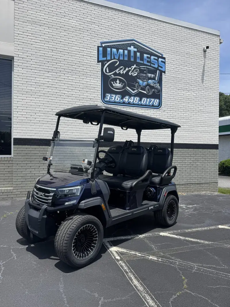 2026 Epic Carts E40FX Midnight Blue photo 1