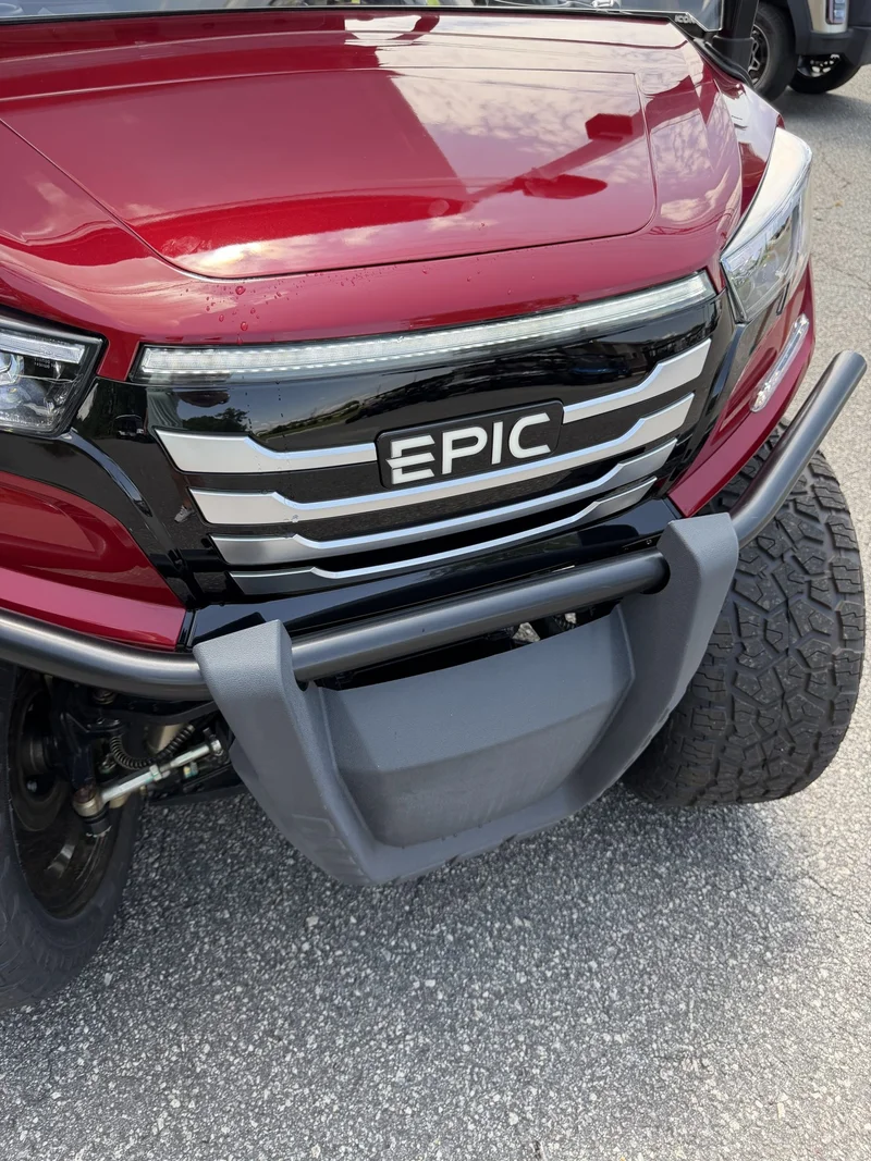 2026 Epic Carts E40FX All the Extras Red photo 10