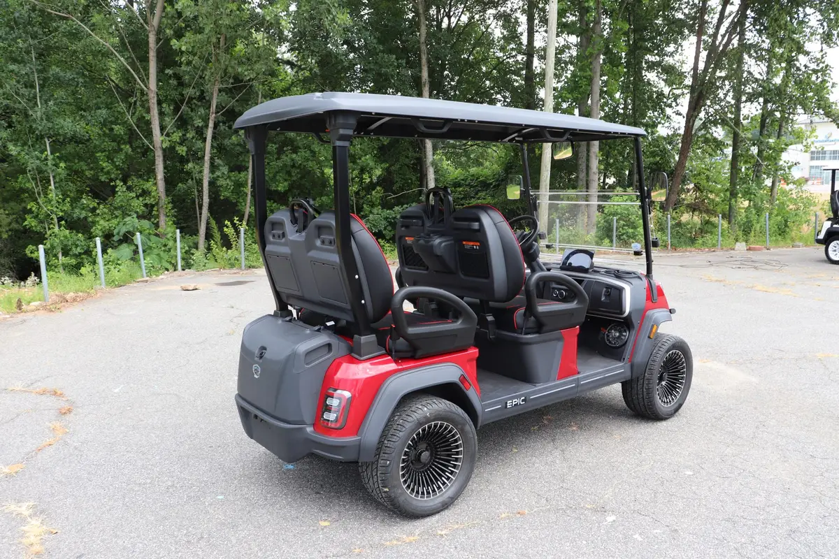 2026 Epic Carts E40FX Red photo 8