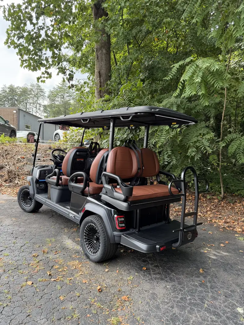 2026 Epic Carts E60FX Brenda Black photo 4