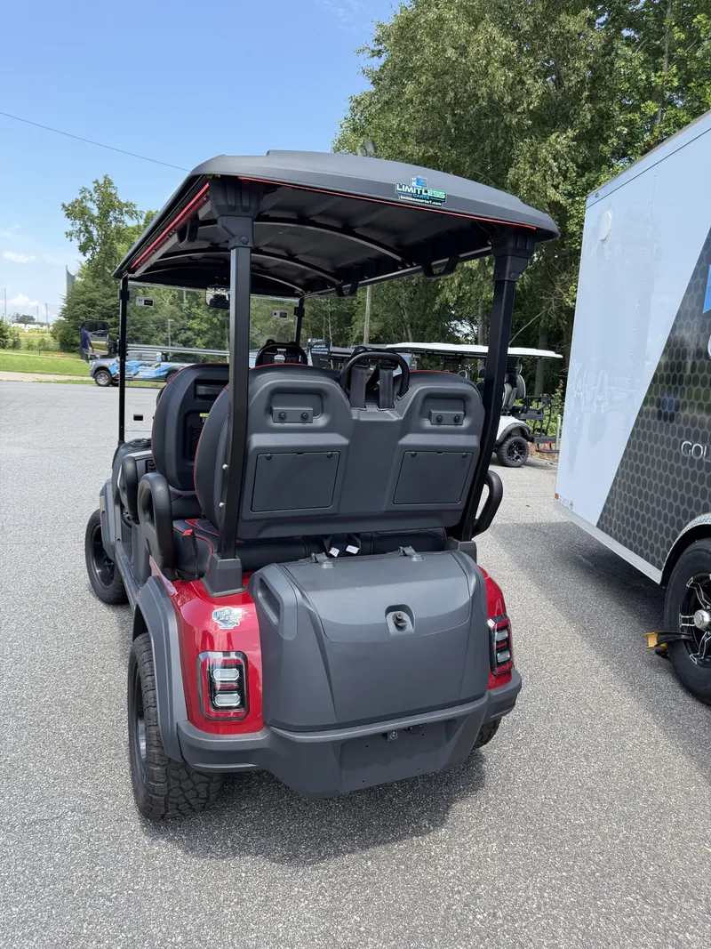 2026 Epic Carts E40FX All the Extras Red photo 7