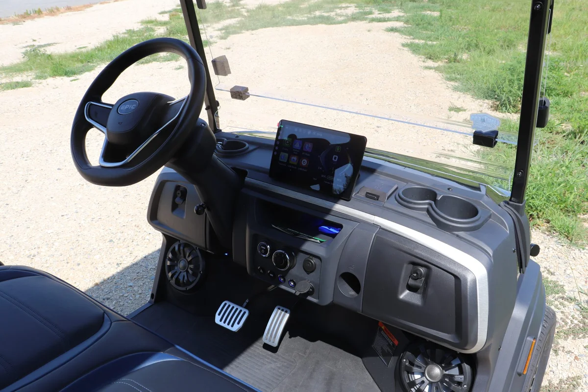 2026 Epic Carts E40FX Midnight Blue photo 6