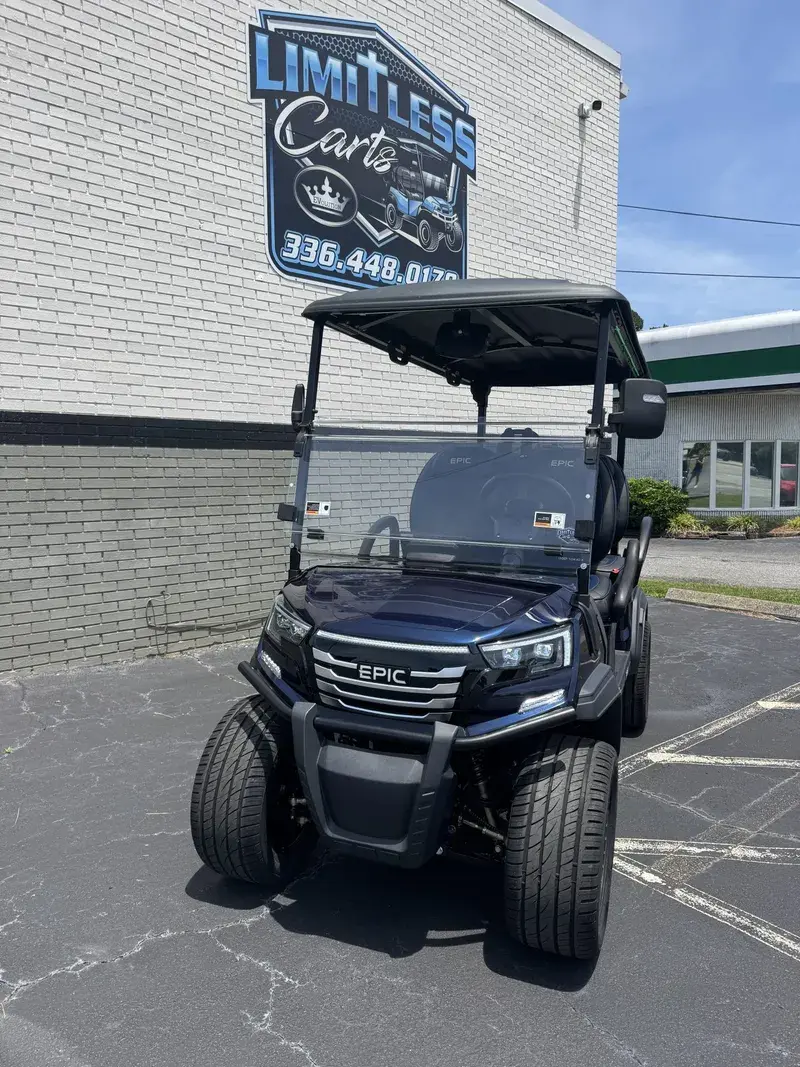 2026 Epic Carts E40FX Midnight Blue photo 13
