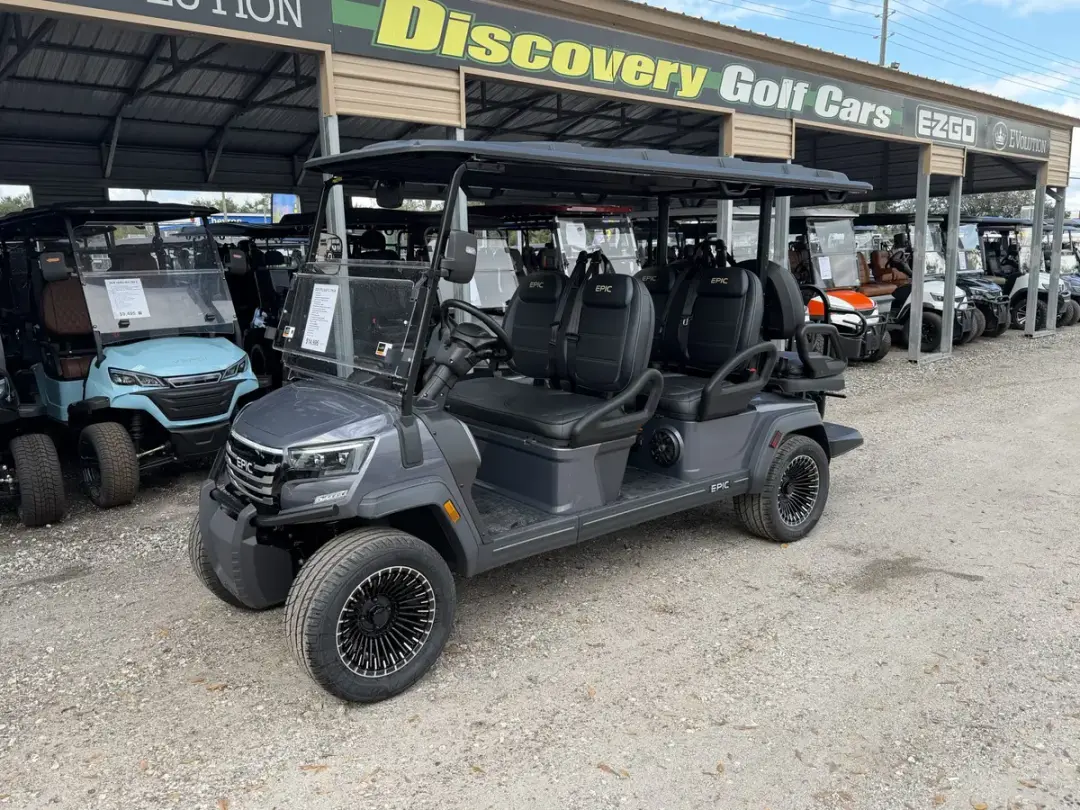 2026 Epic Carts E60FX Metallic Charcoal photo 1