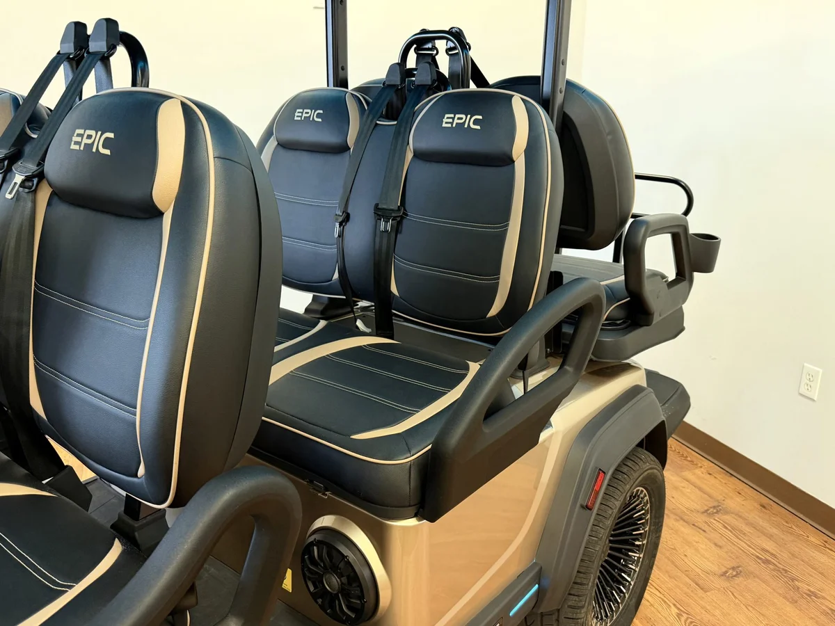 2026 Epic Carts E60FX Champagne photo 3